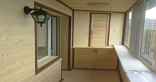 Отделка балкона под ключ Лобня, цена от 5713 руб.