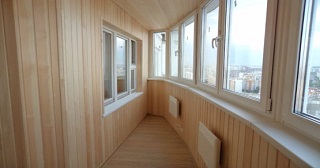 Отделка, остекление, утепление балконов в Лобне от 205 руб. м/2.